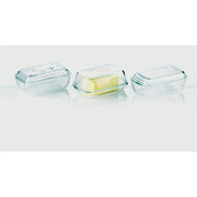 Luminarc Cow Butter Dish With Lid Clear
