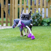 ROSEWOOD Mister Twister Ruby Rabbit Rope Dog Toy