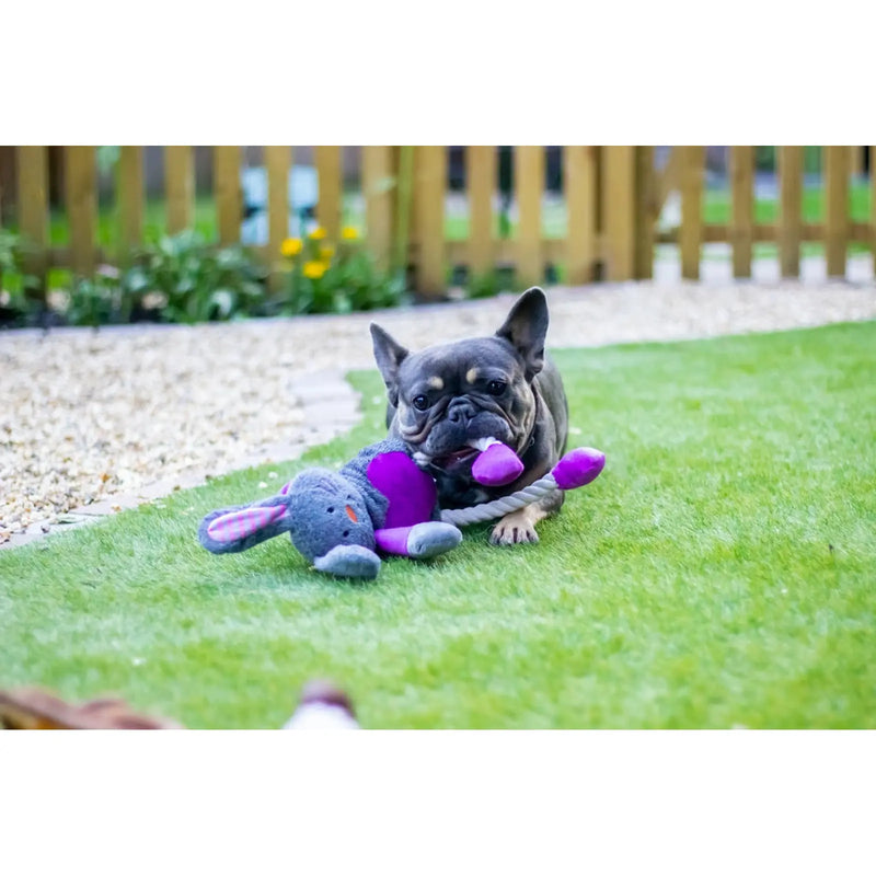 ROSEWOOD Mister Twister Ruby Rabbit Rope Dog Toy