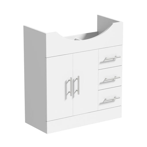 SP Rydal Freestanding White Vanity Unit 720mm