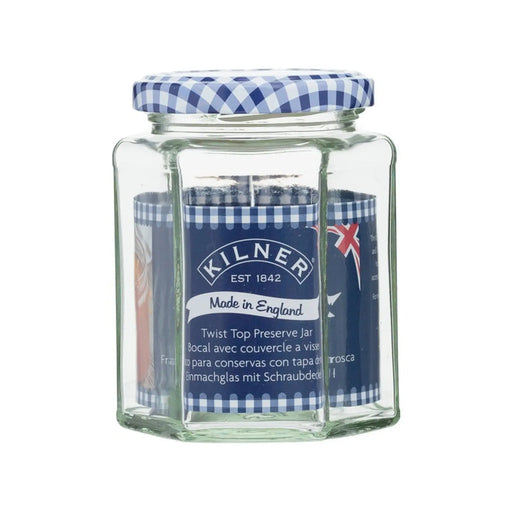 Kilner Hexagonal Twist Top Jar 280ml