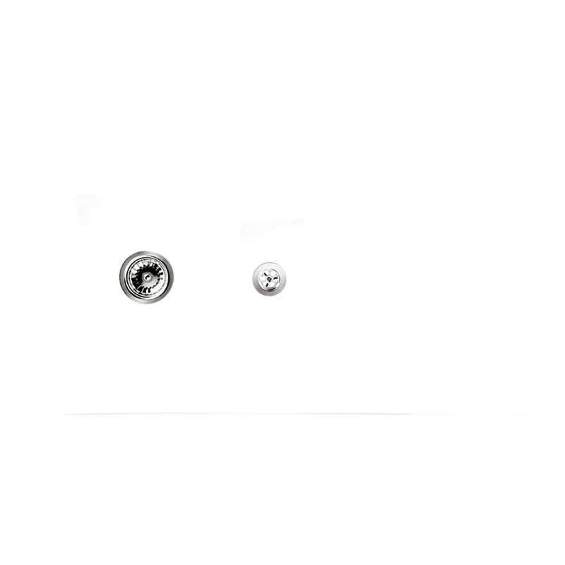 Reginox White Ceramic Reversible Sink 1.5 Bowl