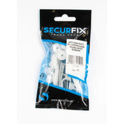 Securfix Medium Duty Plasterboard Plugs With Screws 10 Pack