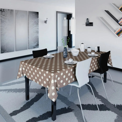 d-c-fix® Manhattan Tablecloth - Venita Taupe 20m Roll x 140cm