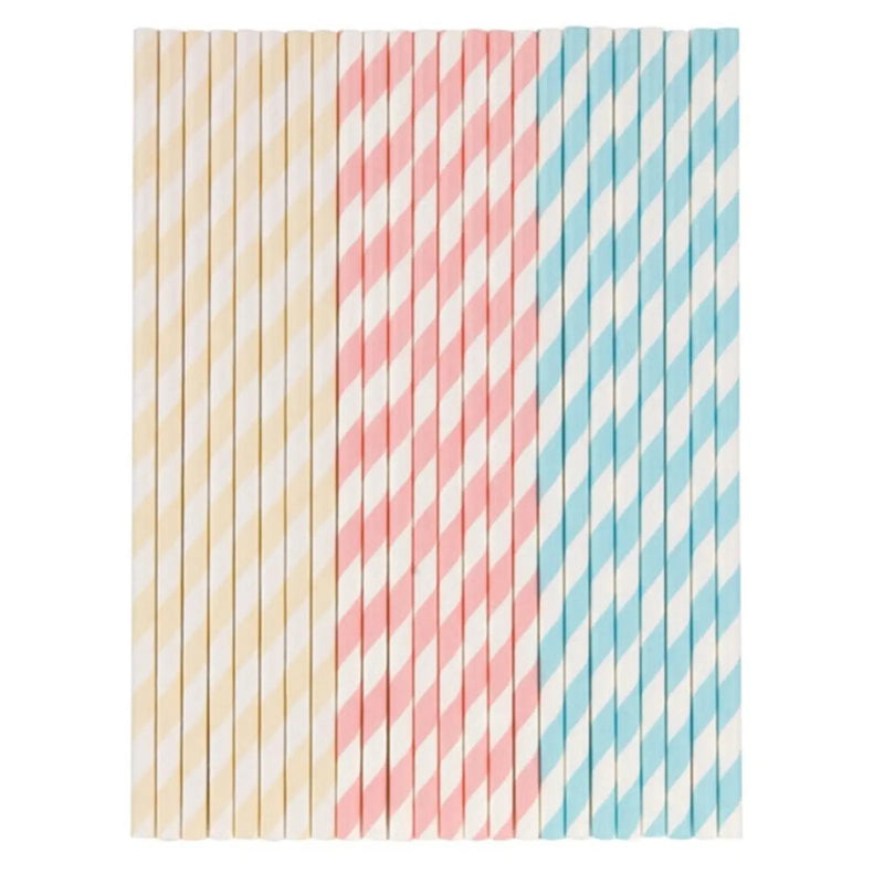 Tala Paper Straws Pastel