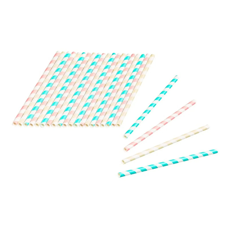 Tala Paper Straws Pastel