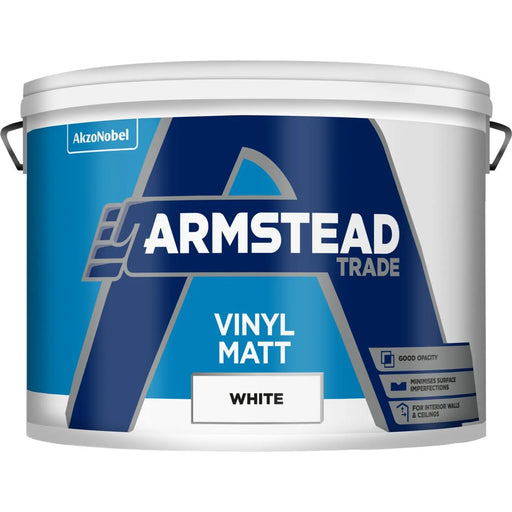 Armstead Trade Vinyl Matt 10L White