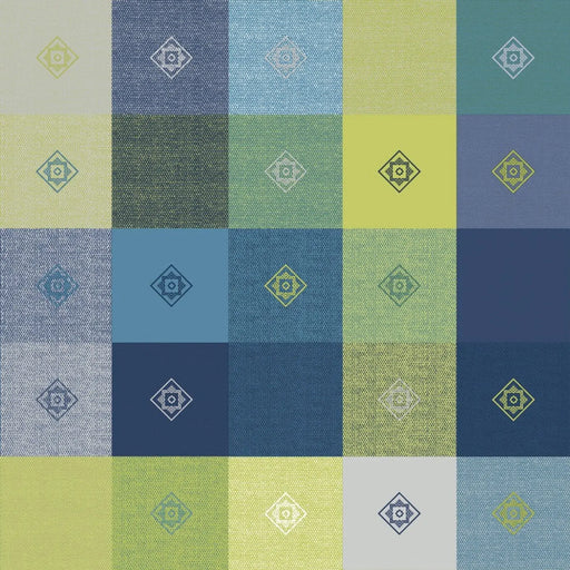 d-c-fix® Manhattan Tablecloth - Victor Blue 20m Roll x 140cm