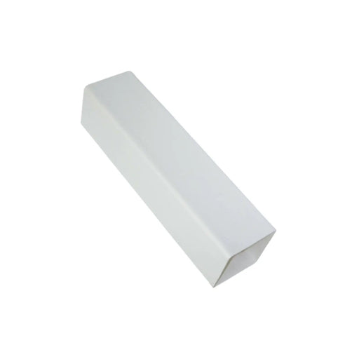 Kayflow Rainwater Square Downpipe White 4m x 65mm
