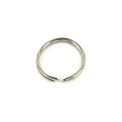 Securit Split ring steel nickel plated 25mm, Pack of 10 - only available by special order