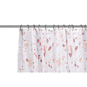 Croydex Shower Curtain 1800mm Pink Terrazzo