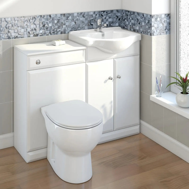 SP Cloakroom Collection Vanity Unit Basin W: 520mm H: 190mm D: 450mm
