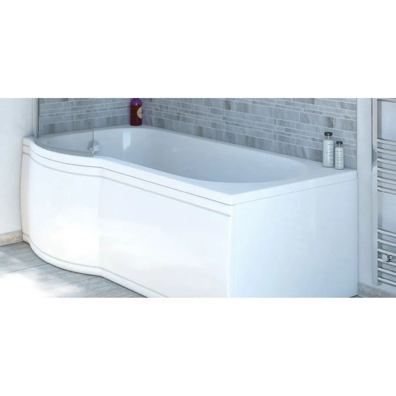 Trojan Concert P Shape Shower Bath RH 1675 x 850 x 750mm