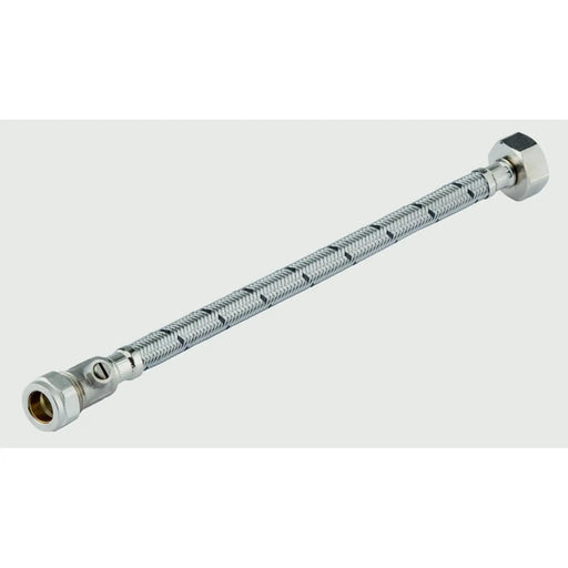 Securplumb Flexi Tap Connector With Valve Pack 2 300 x 15 x 10mm