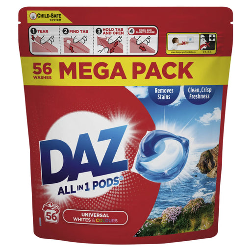 Daz Laundry Pods 56 Wash
