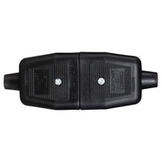 Masterplug 10 Amp 3 Pin Heavy Duty Non Reversible Connector Black
