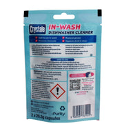 Crystale In Wash Dishwasher Clearner Pack 2
