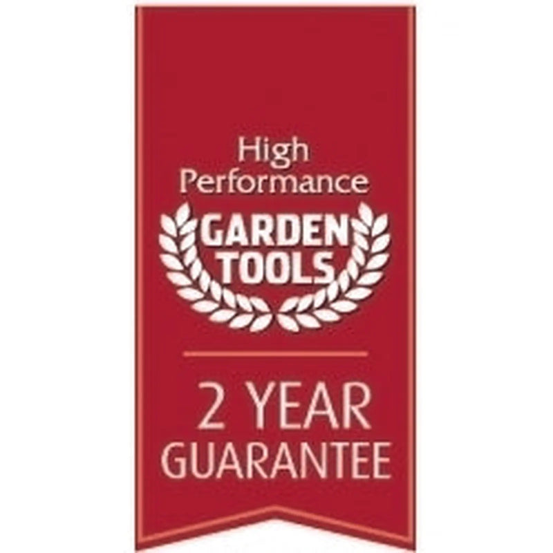 Ambassador Carbon Steel Edging Iron Length: 92cm. Wooden Handle Length: 61cm