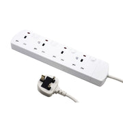 Securlec 4 Gang Extension Lead 2 Metre 13 Amp