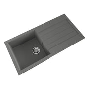 Ellsi Grey Comite Sink & Waste 1 Bowl 100 x 50cm