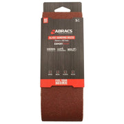 Abracs AL/OX Sanding Belt 75mm x 457mm 80 Grit