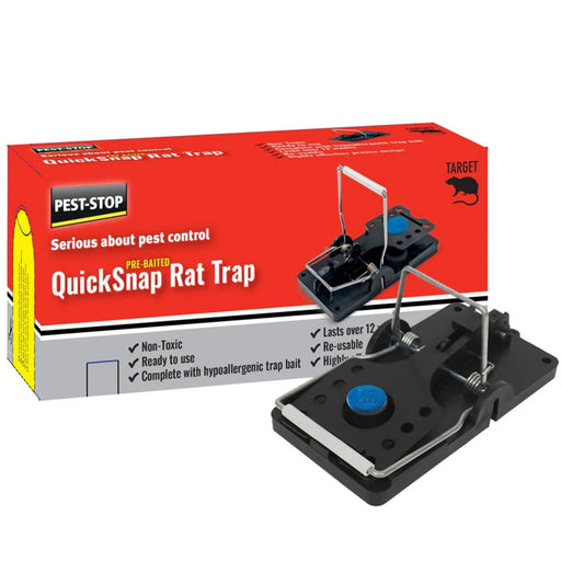 Pest-Stop Pre Bait Quick Snap Rat Trap