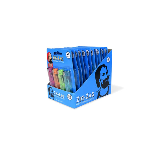 Zig Zag Electronic Lighter Pack 4