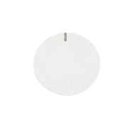 Basiks White Porcelain Dinner Plate 10.5"