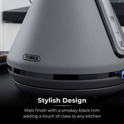 Tower Sera Grey Kettle 3kw 1.7L