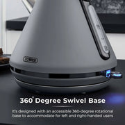 Tower Sera Grey Kettle 3kw 1.7L