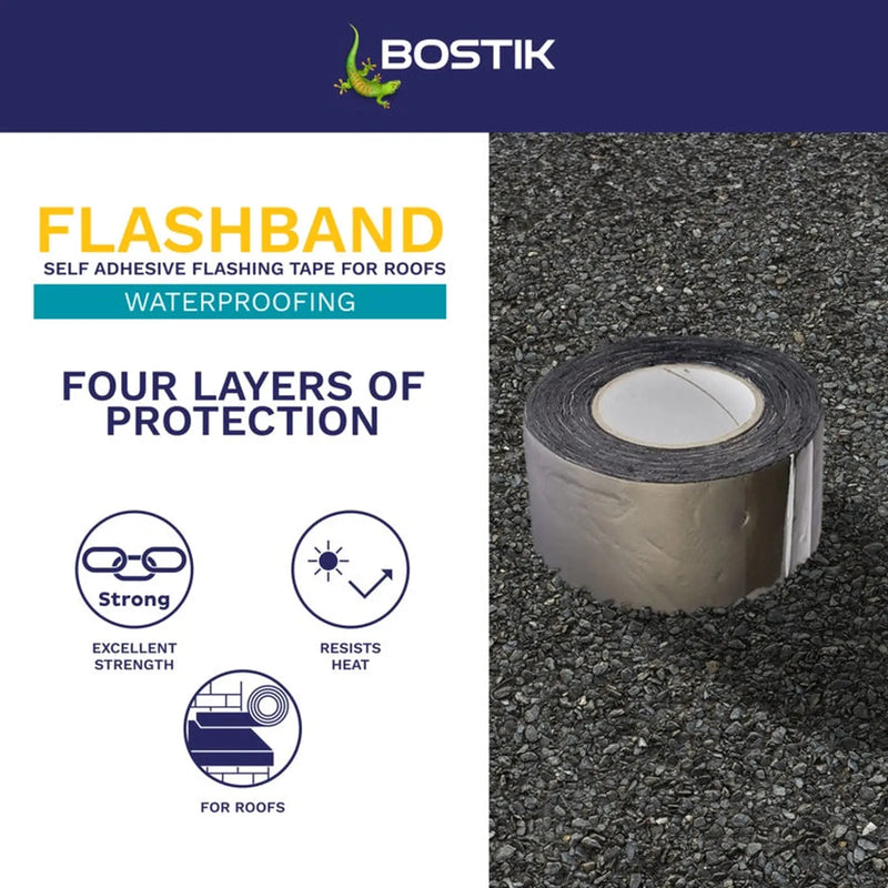 Bostik Flashband Original with Primer 3.75m x 150mm