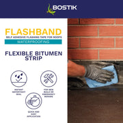 Bostik Flashband Original with Primer 3.75m x 150mm