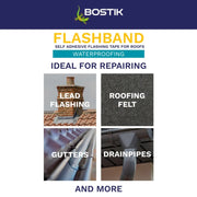Bostik Flashband Original with Primer 3.75m x 150mm