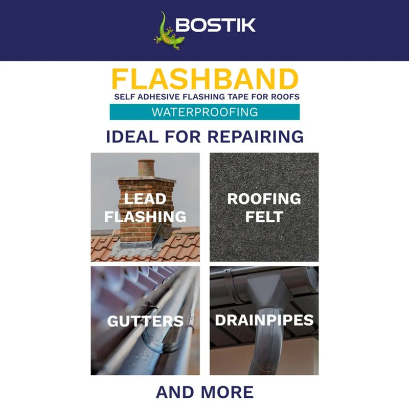 Bostik Flashband Original with Primer 3.75m x 150mm