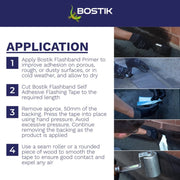 Bostik Flashband Original with Primer 3.75m x 150mm