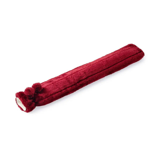 Blue Canyon Long Hot Water Bottle Mink Fur Burgundy