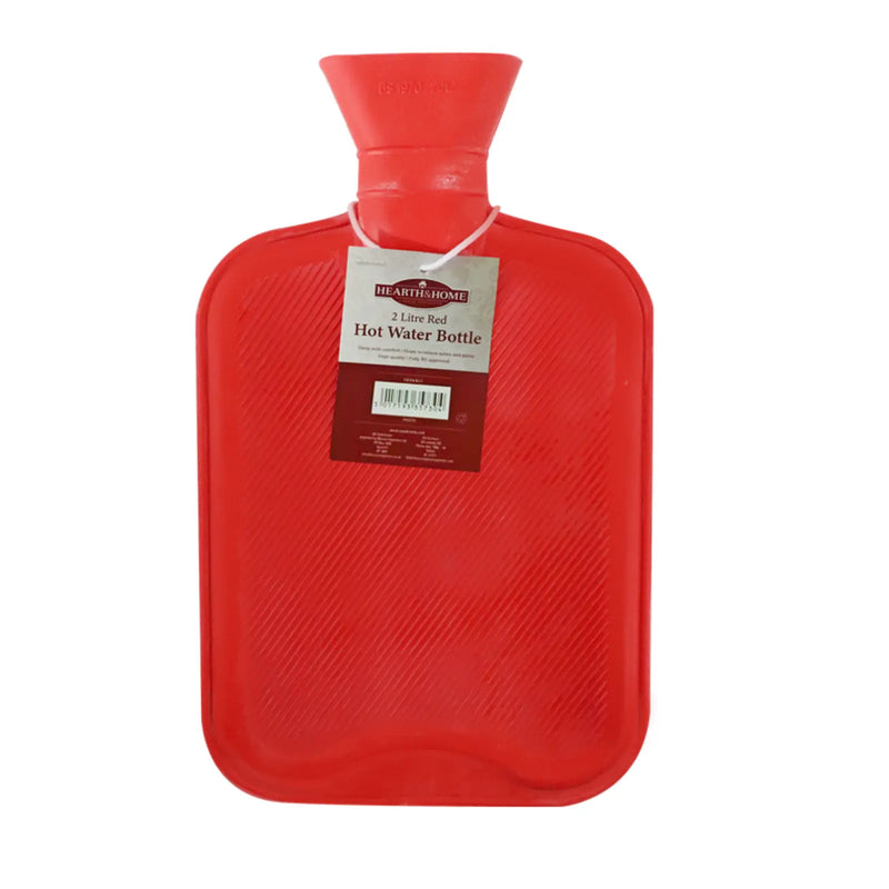 Hearth & Home 2L Hot Water Bottle Red