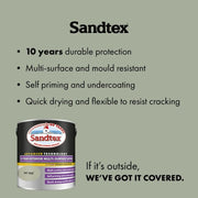 Sandtex 10 Year Exterior Multi Surface Satin 2.5L Bay Tree