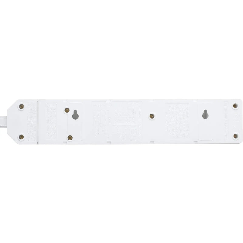 Masterplug 4 Socket 13 Amp Heavy Duty Trailing Socket White