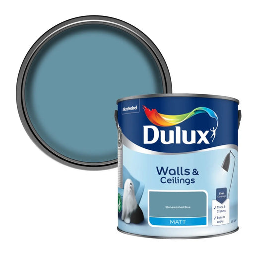 Dulux Matt 2.5L Stonewashed Blue