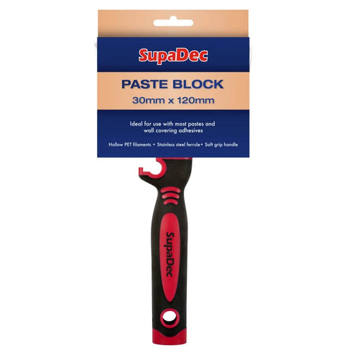 SupaDec Paste Block Brush 30mm x 120mm