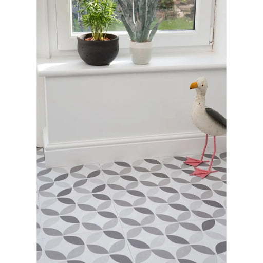 d-c-fix® Self Adhesive Floor Tiles 11 Piece 1sqm Geometric