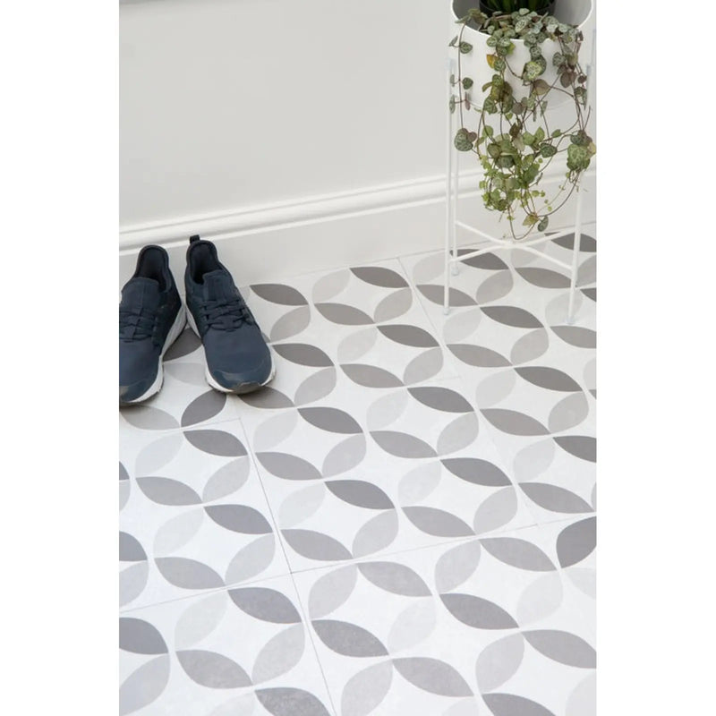 d-c-fix® Self Adhesive Floor Tiles 11 Piece 1sqm Geometric