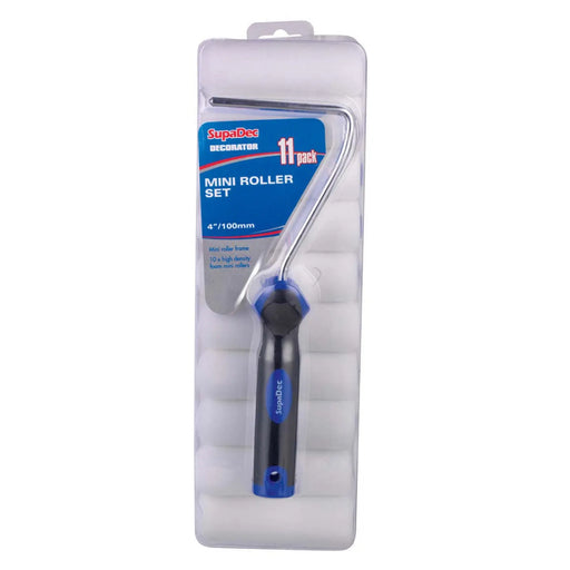 SupaDec Mini Roller Set 4"/100mm Pack 11