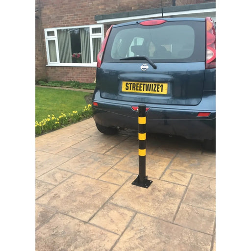 Streetwize Parking Post Round Tube