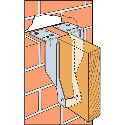 Simpson Strong Tie Timber To Masonry Hanger 150 x 47