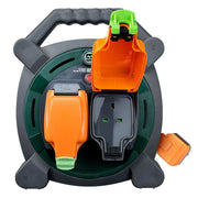 Masterplug Cable Reel 2 Gang 20m / IP54/ 240v