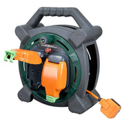 Masterplug Cable Reel 2 Gang 20m / IP54/ 240v