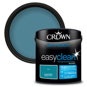 Crown Easyclean Bathroom Mid Sheen 2.5L Teal