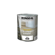 Ronseal Stays White 2in1 Primer & Paint 750ml White Matt